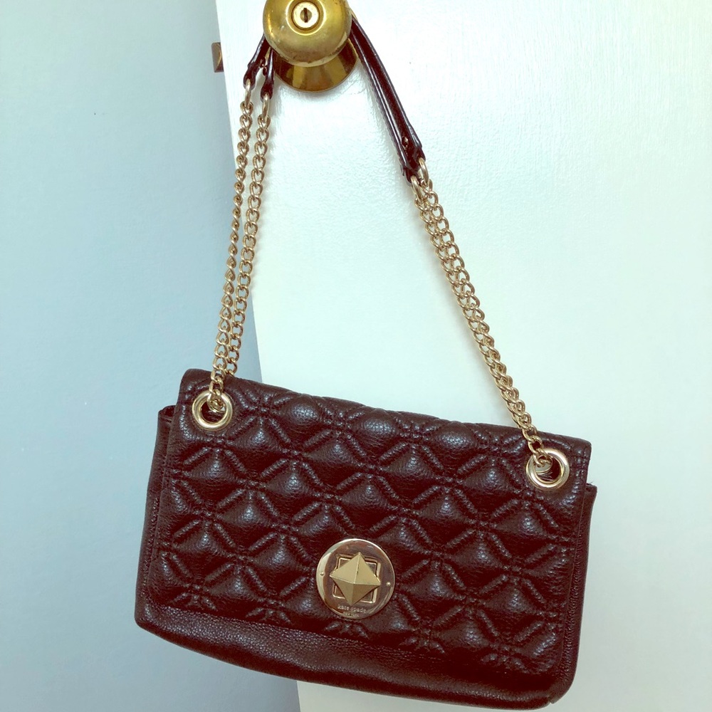 Classy Kate Spade Black evening daytime purse